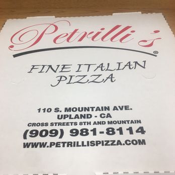 Petrilli's Pizza - Pizza Near Me - Upland, California