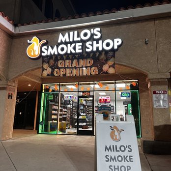 Milo's Smoke Shop - The sign is amazing!! - Tobacco Shops Near Me - Palmdale, California Milo's Smoke Shop - The sign is amazing!! - Tobacco Shops Near Me - Palmdale, California