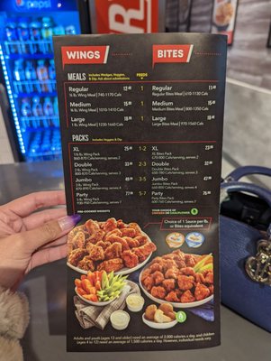 Menu photo 4 Wings Up! Markham, ON