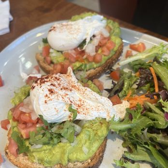 Carnegie Diner - Avocado Toast with poached eggs - Sandwiches Near Me - New York, New York