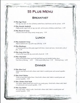 Menu photo 6 Ewings on the Kern Kernville, CA