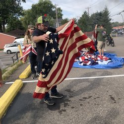 Columbia Heights VFW Post 230 - Fall they have proper disposal of torn and weathered flags that have been replaced with new flags. Any size, American and POW FLAGS.