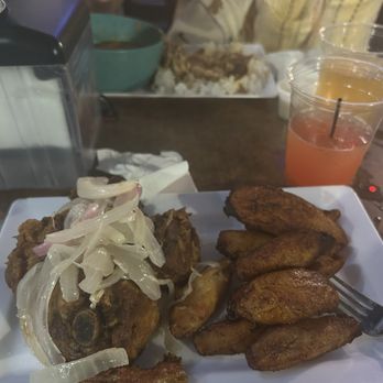 La Alcapurria Quemá - I honestly forgot the spanish name of this dish I'm so sorry. but side of amarillos with everything is a must! - Bars Near Me - San Juan, Puerto Rico La Alcapurria Quemá - I honestly forgot the spanish name of this dish I'm so sorry. but side of amarillos with everything is a must! - Bars Near Me - San Juan, Puerto Rico