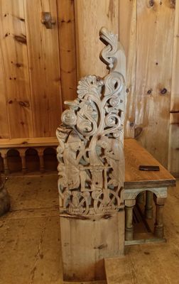 Fantoft Stave Church by null