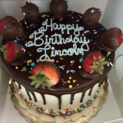 Old Town Coffee & Chocolates - Delicious strawberry delight birthday cake! Received many compliments on good taste!