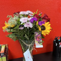 I could of done better for less - buying flowers from Trader Joe's, a vase from Walmart and paid my daughter's classmate to deliver. I could of done better for less - buying flowers from Trader Joe's, a vase from Walmart and paid my daughter's classmate to deliver.