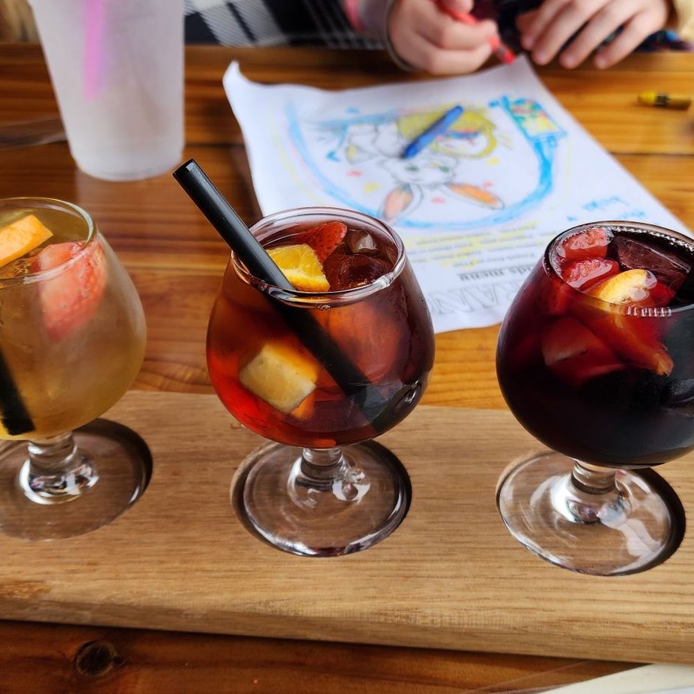 Wine Ranch Grill & Cellars - Sangria flight - American Near Me - Murrieta, California