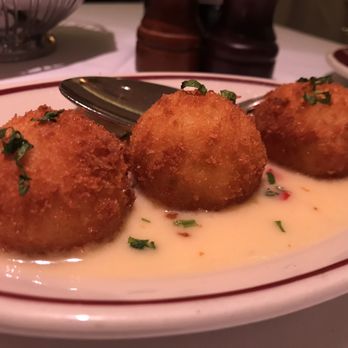 Bones - Grit Fritters in a butter sauce, very good! - Steakhouses Near Me - Atlanta, Georgia Bones - Grit Fritters in a butter sauce, very good! - Steakhouses Near Me - Atlanta, Georgia