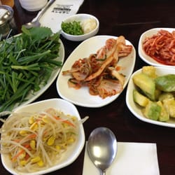 Si Gol Korean Restaurant - Homegrown side dishes/veggies