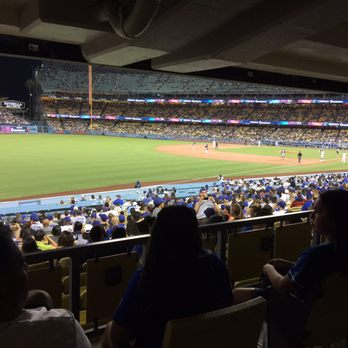 Dodger Stadium - 9.25.17 left field outer around 45 - Stadiums & Arenas Near Me - Los Angeles, California