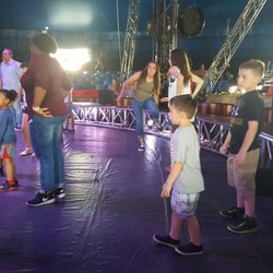 Circus Vargas - No juggling, magic, or anything else mentioned online. Just 10 minutes of stretching and poorly at that