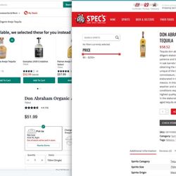 Spec's Wines, Spirits & Finer Foods - Total Wines price for the same item