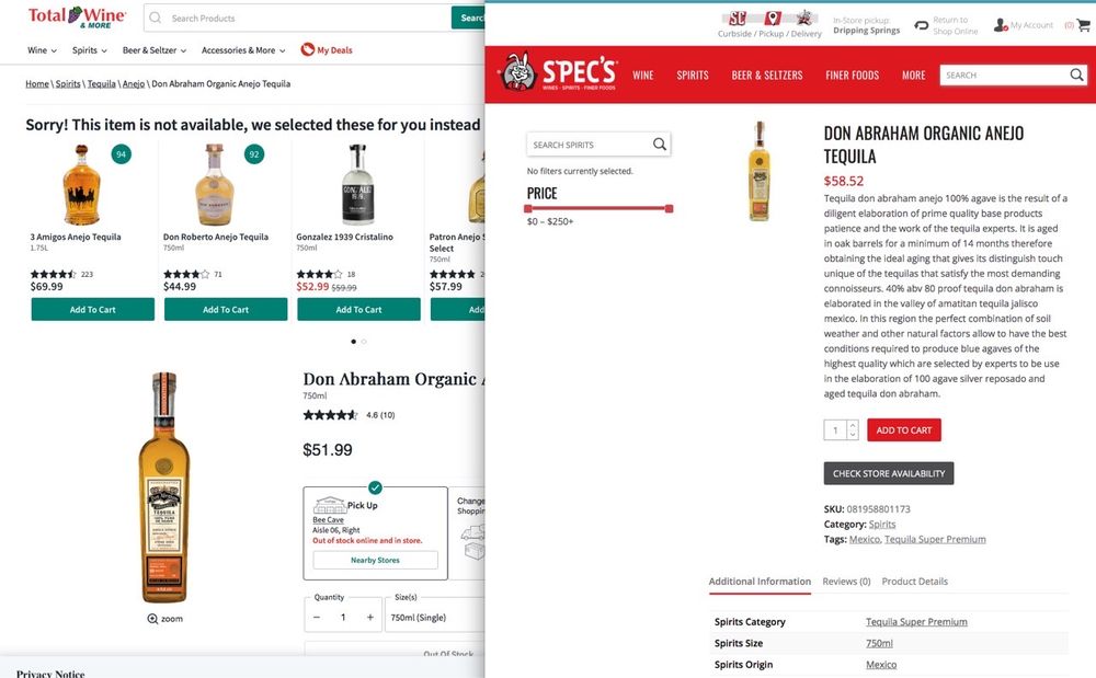 Spec's Wines, Spirits & Finer Foods Logo