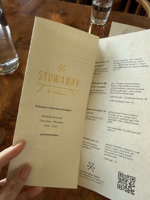 Menu photo 1 Stowaway Kitchen Denver, CO