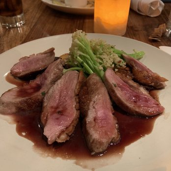 Zut On Fourth - Duck with broccolini. Impossible burger in the background. - Mediterranean Near Me - Berkeley, California