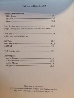 Menu photo 4 Huize Colette Ghent, VOV