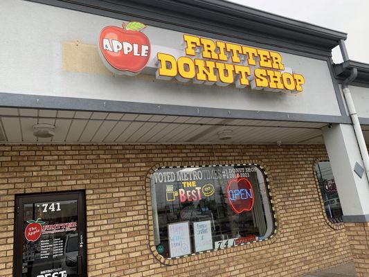 Apple Fritter Donut Shop by null