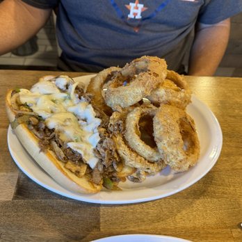 Patron Breakfast Diner - Philly Cheesesteak and best onion rings ever! - Diners Near Me - Kemah, Texas Patron Breakfast Diner - Philly Cheesesteak and best onion rings ever! - Diners Near Me - Kemah, Texas