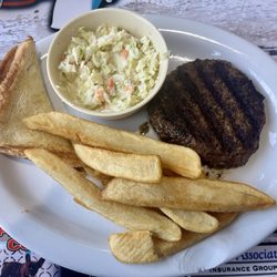 Libby's Catfish & Diner - Hamburger, steak and fries