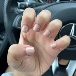 Terrible manicure.