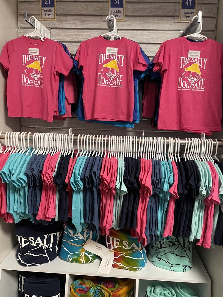 The salty dog t shirt factory 12 photos 232 s sea pines dr hilton
