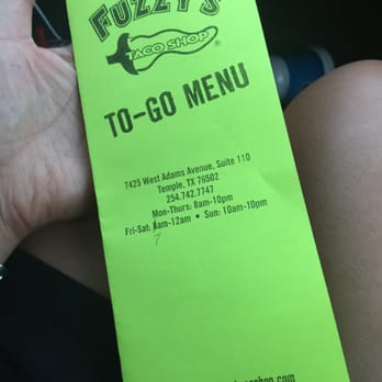 Fuzzy's Taco Shop - Breakfast & Brunch Near Me - Temple, Texas Fuzzy's Taco Shop - Breakfast & Brunch Near Me - Temple, Texas