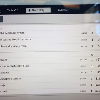 YAYOI - Ordering tablet - Japanese Near Me - Cupertino, California YAYOI - Ordering tablet - Japanese Near Me - Cupertino, California
