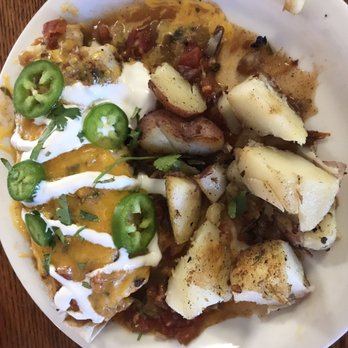 Mid Town Cafe - Breakfast burrito, yummy with black beans and sausage. - Cafes Near Me - Granby, Colorado