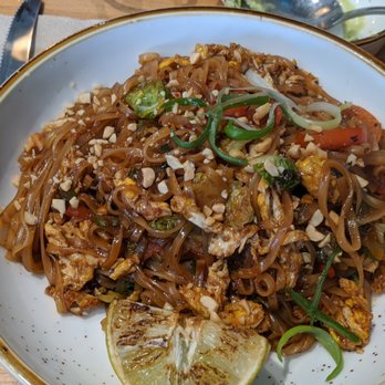Doce Provisions - Doce Pad Thai ($13) - New American Near Me - Miami, Florida Doce Provisions - Doce Pad Thai ($13) - New American Near Me - Miami, Florida