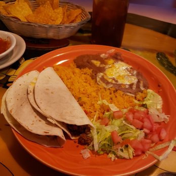 Don Jose Mexican Restaurant - Beef Taco Platter - Mexican Near Me - East Hanover, New Jersey