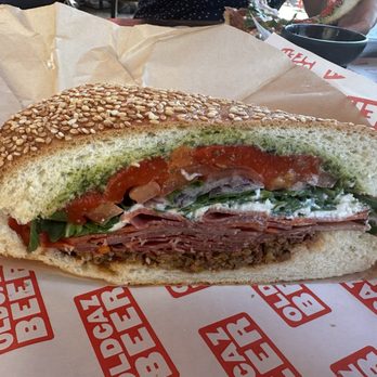 Old Caz Beer - Italian Sandwich - Breweries Near Me - Rohnert Park, California