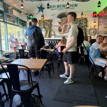 Leo Burdock Fish & Chips - Inside - Fish & Chips Near Me - Dublin, D Leo Burdock Fish & Chips - Inside - Fish & Chips Near Me - Dublin, D