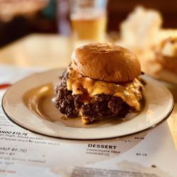 The Heyday - Triple Smash Burger w/ Cheese