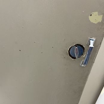 Fox Den RV and Campground - Bathroom stall locks are a place that doesn't get much cleaning attention - RV Parks Near Me - West Yellowstone, Montana Fox Den RV and Campground - Bathroom stall locks are a place that doesn't get much cleaning attention - RV Parks Near Me - West Yellowstone, Montana