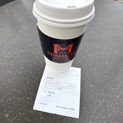 Mishka's Cafe - My favorite beverage is a large or medium mocha.