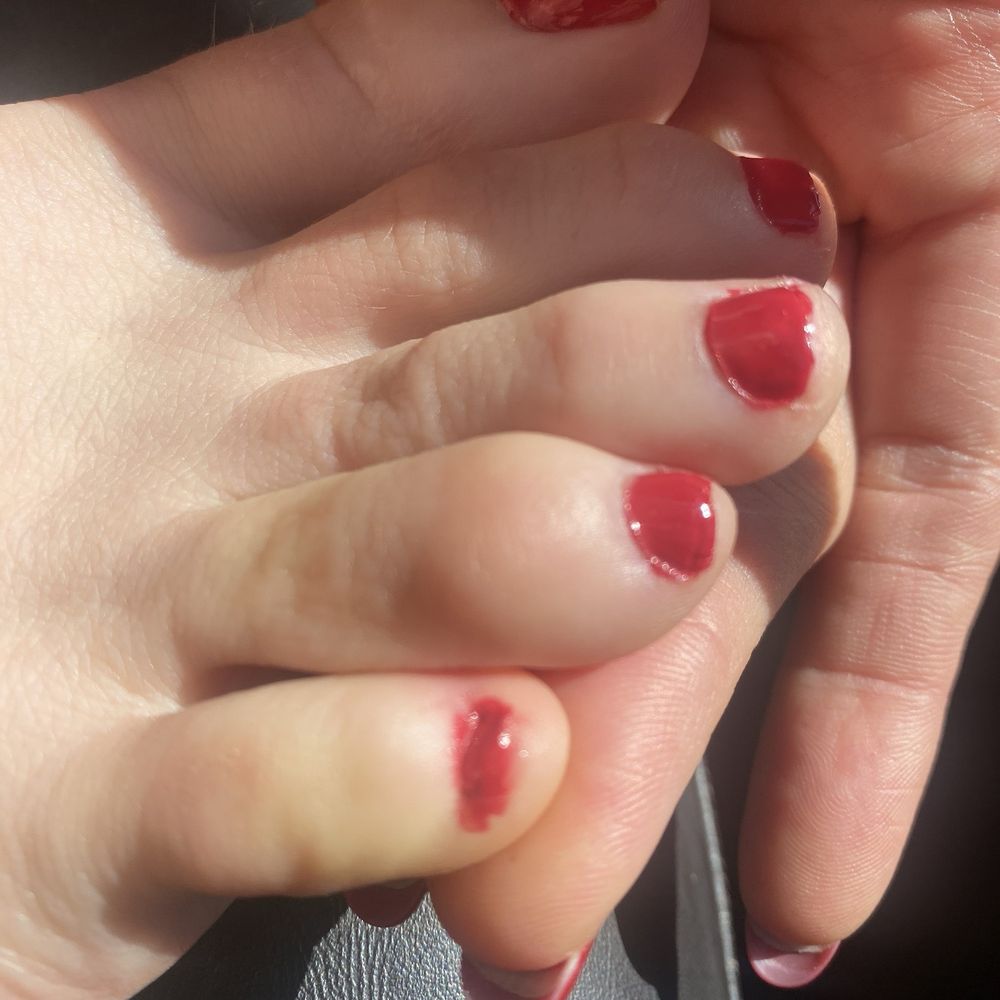 New Nails - It looks like a 5 year old painted my nails. - Nail Salons Near Me - Springdale, Arkansas New Nails - It looks like a 5 year old painted my nails. - Nail Salons Near Me - Springdale, Arkansas