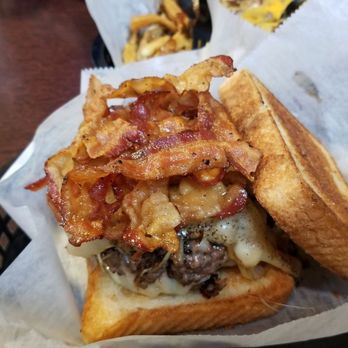 Rony's Rockin' Grill - The Police with double patties. Yum! - American Near Me - Bergenfield, New Jersey Rony's Rockin' Grill - The Police with double patties. Yum! - American Near Me - Bergenfield, New Jersey
