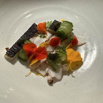 Topolobampo - Aguachile prior to being sauced up tableside. - Mexican Near Me - Chicago, Illinois