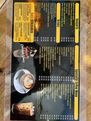 Menu photo 3 Bella Vista Coffee Shop Smyrna, TN