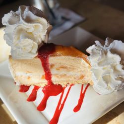 The Cheesecake Factory - Peach cheesecake