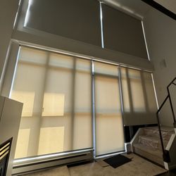 Comfort Blinds & Screens - Motorized Roller Shades - Hardwired with Somfy Motors