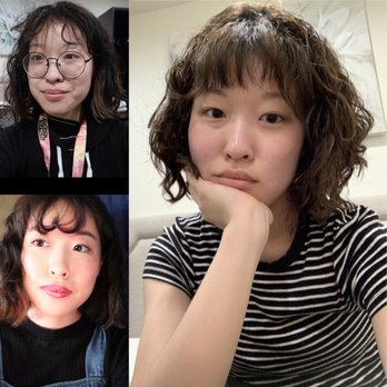 Glamorous Hair - Left - pre-salon visit Right - post-salon visit with Grace - Hair Salons Near Me - Cypress, California Glamorous Hair - Left - pre-salon visit Right - post-salon visit with Grace - Hair Salons Near Me - Cypress, California
