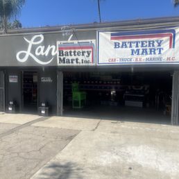 Exterior outside entrance of Battery Mart - Costa Mesa, California Exterior outside entrance of Battery Mart - Costa Mesa, California
