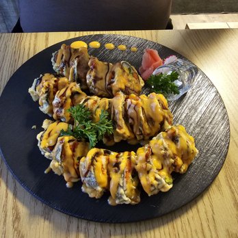 Ocean sushi - Godzilla roll with Jalapeno added - Salad Near Me - oneida, New York
