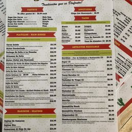 Menu Menu