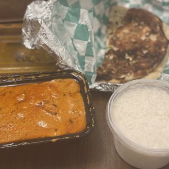 Harbor Tandoor - Butter Chicken GF Garlic Naan - Indian Near Me - Baltimore, Maryland Harbor Tandoor - Butter Chicken GF Garlic Naan - Indian Near Me - Baltimore, Maryland