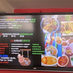 Zamora Bros - Menu
