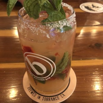 Brew Kitchen Bar - Soju rito with strawberries - Gastropubs Near Me - Monterey Park, California Brew Kitchen Bar - Soju rito with strawberries - Gastropubs Near Me - Monterey Park, California