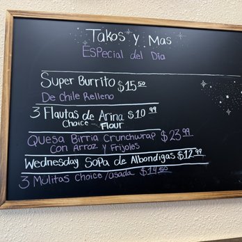 Takos Y Mas - Daily Specials 9/2/2026 - Tacos Near Me - Gardnerville, Nevada Takos Y Mas - Daily Specials 9/2/2026 - Tacos Near Me - Gardnerville, Nevada