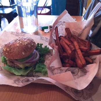 Bareburger - Hell's Kitchen - My juicy burger California style with sweet fries. - Burgers Near Me - New York, New York Bareburger - Hell's Kitchen - My juicy burger California style with sweet fries. - Burgers Near Me - New York, New York